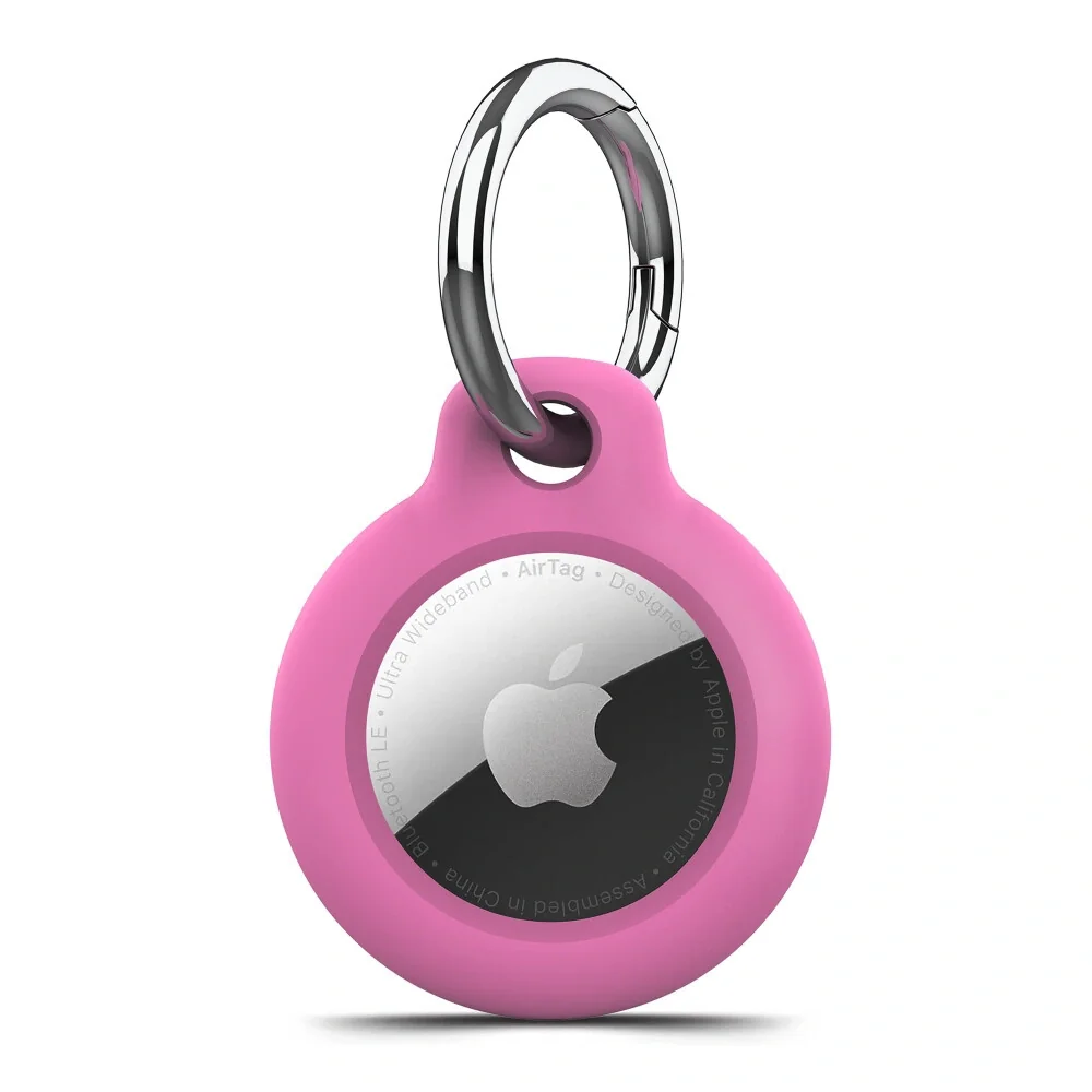 Tech-Protect Rough puzdro na Apple AirTag 1 / 2, ružové