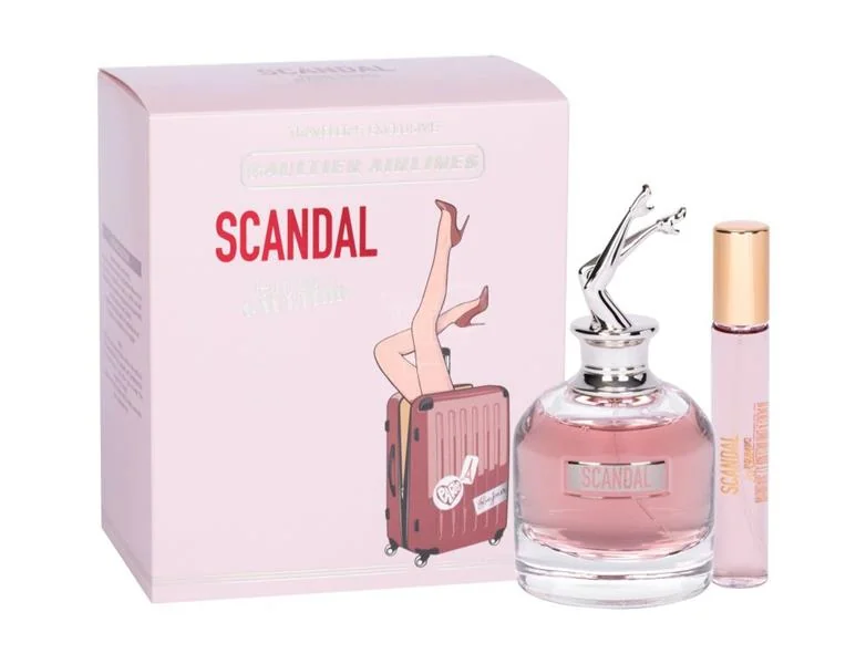 Jean P.Gaultier Scandal Edp 80ml+Edp 20ml 1×1 set, parfumovaná voda (80 ml) a náplň (20 ml)