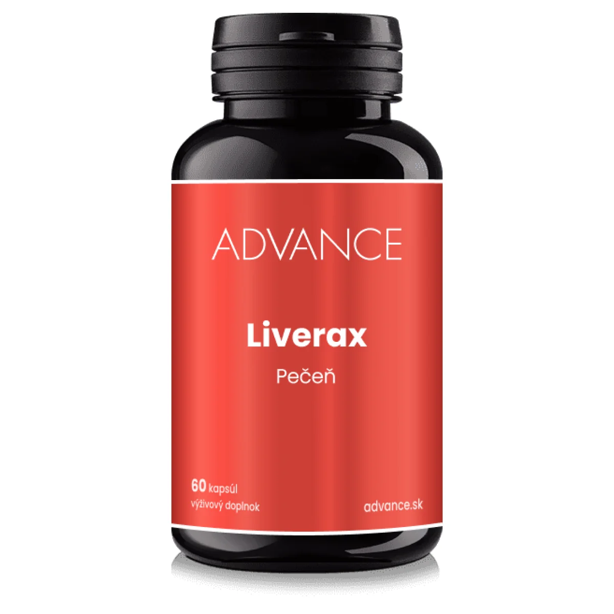 ADVANCE Liverax 60 kapsúl - pečeň 1×60 cps, výživový doplnok