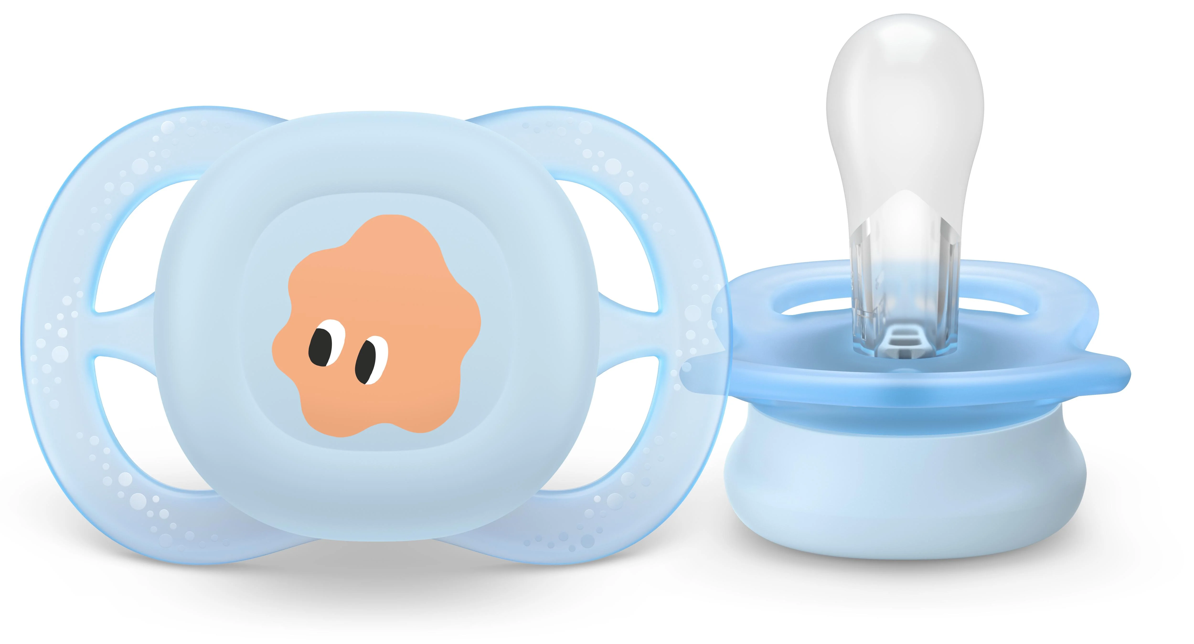 Philips AVENT - Cumlík Ultrastart s obrázkom SCF075/14, 0-2 m, chlapec 2 ks