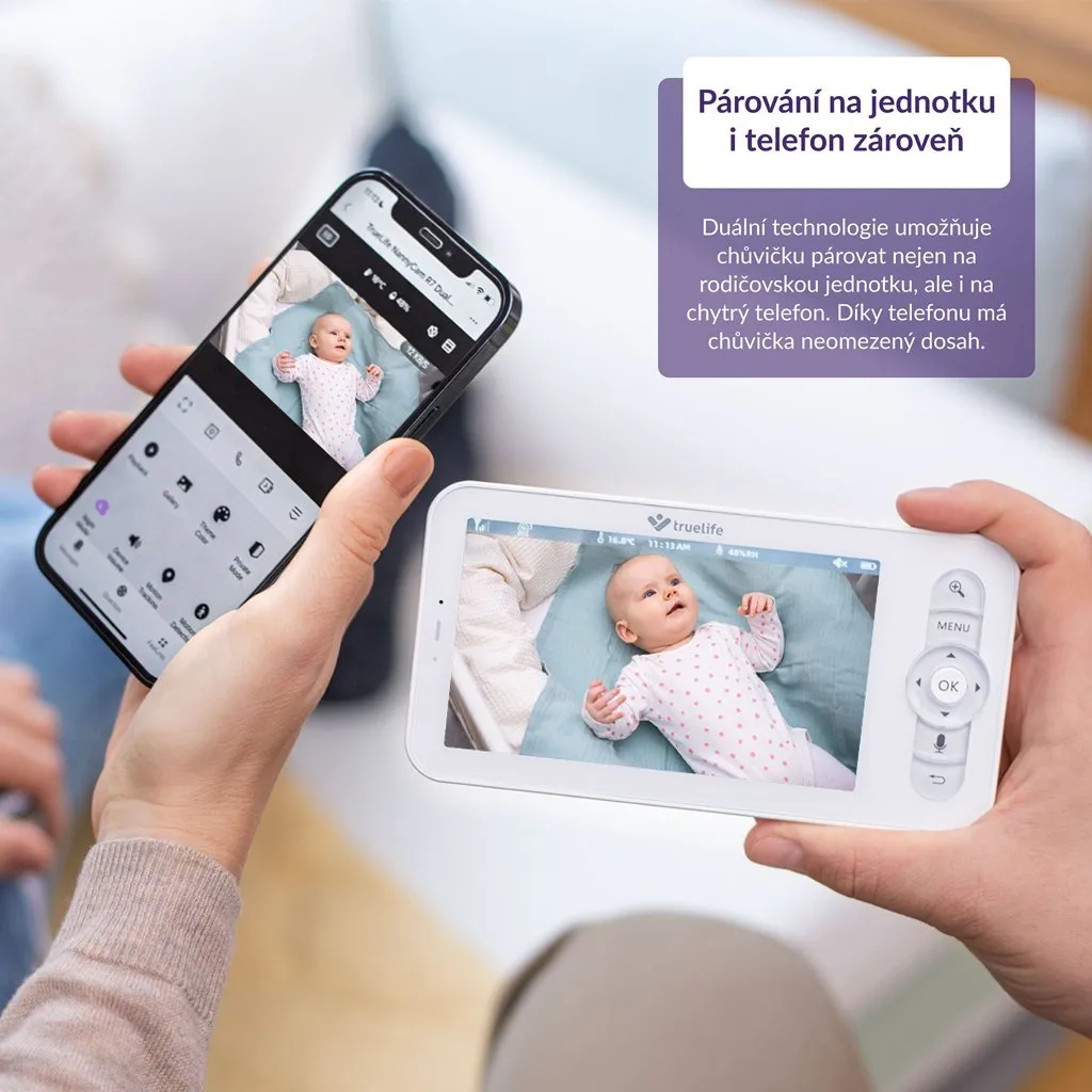 Videopestúnka NannyCam R7 Dual Smart