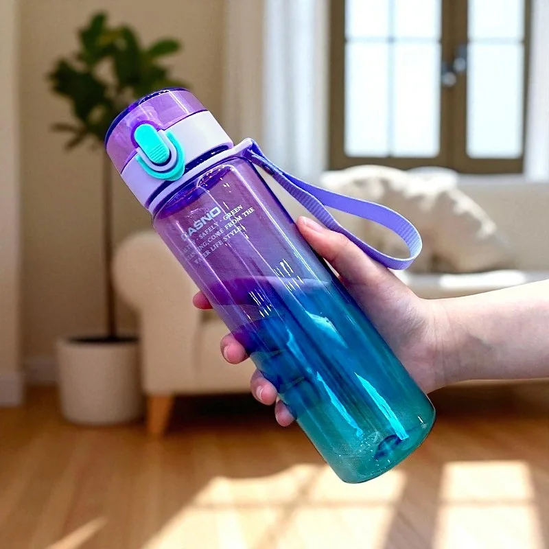 Livefy fľaša na vodu Hydra 560ml, fialová / modrá