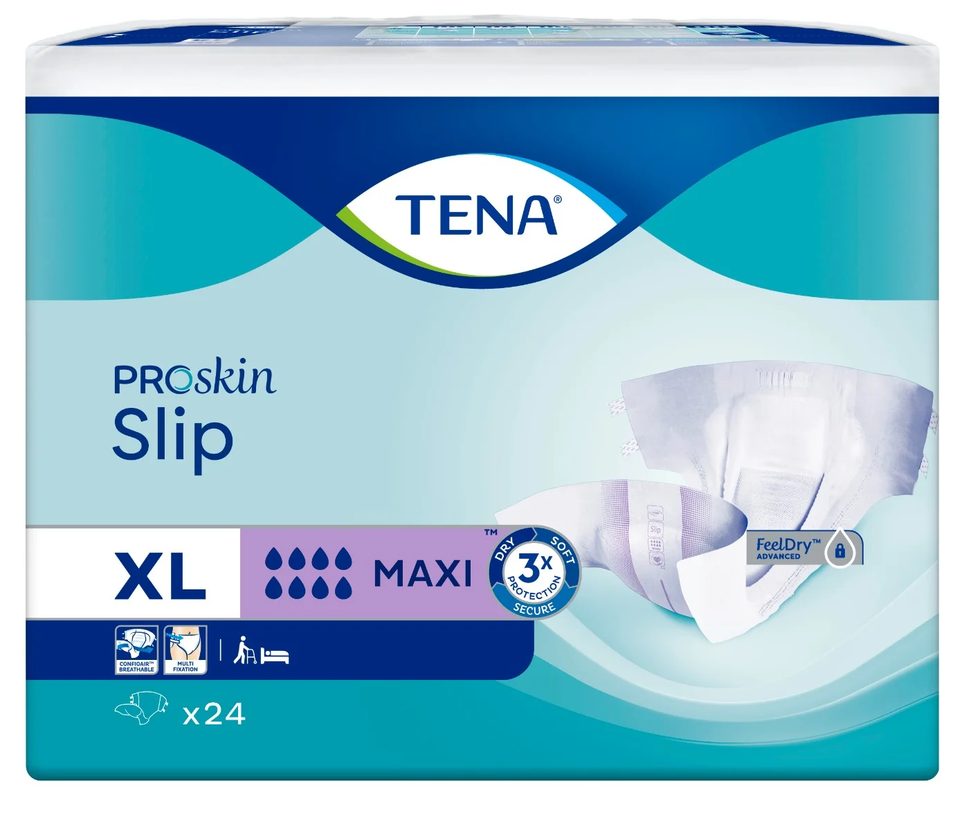 TENA Slip Maxi XL 1×24 ks, plienkové nohavičky