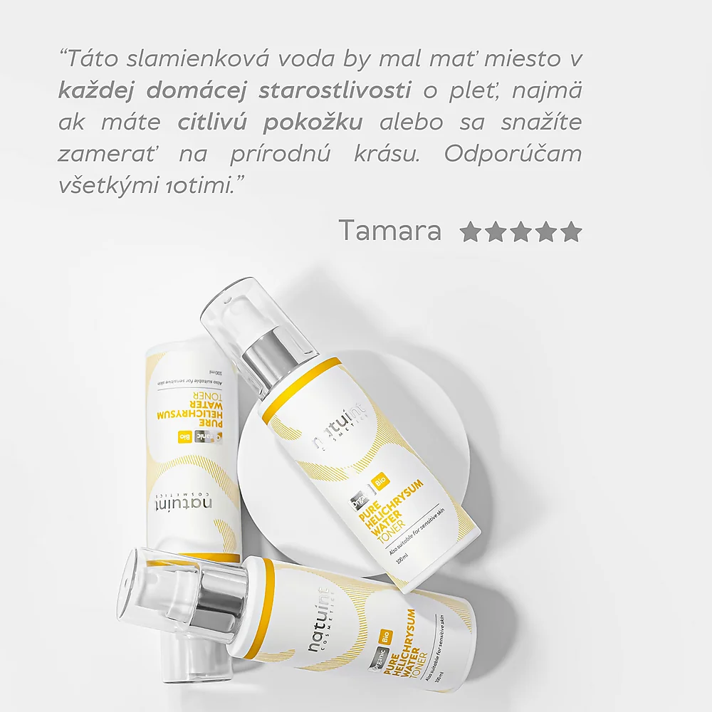 Natuint cosmetics - BIO Slamienková voda 100 ml Organic