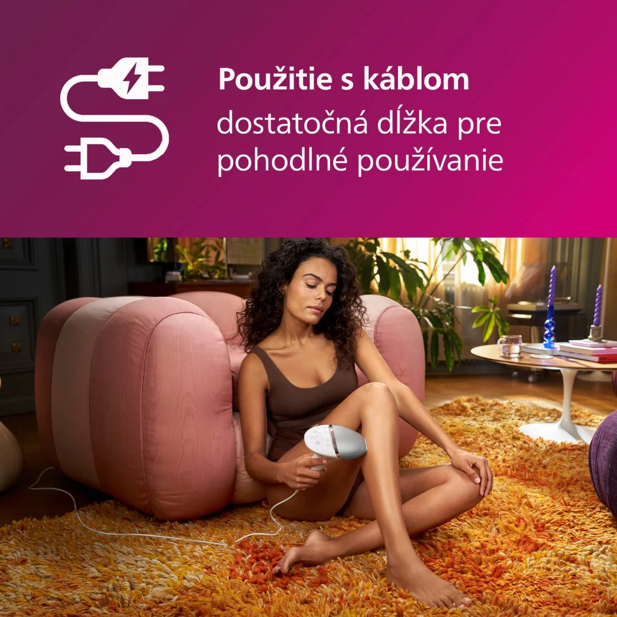 Philips Lumea IPL 8000 BRI940/00 SenseIQ 1x1 ks, IPL epilátor