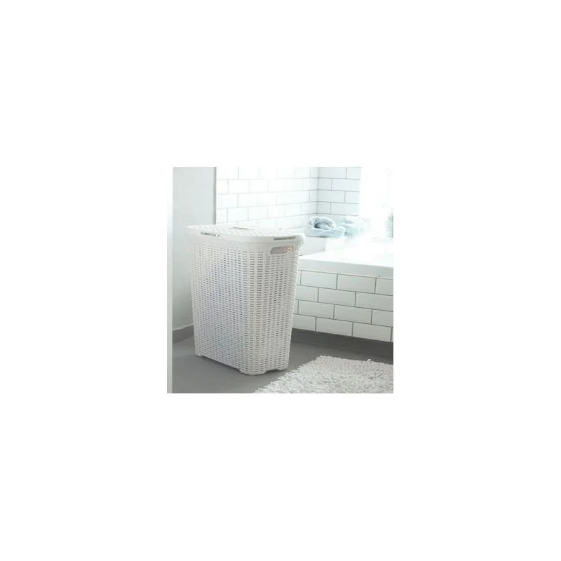Kôš na bielizeň Curver Style 60L krémovo biely 189207
