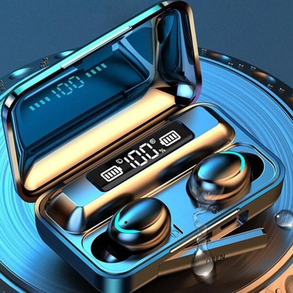 Bezdrôtové slúchadlá F9 - Čierna moderné bluetooth, výko