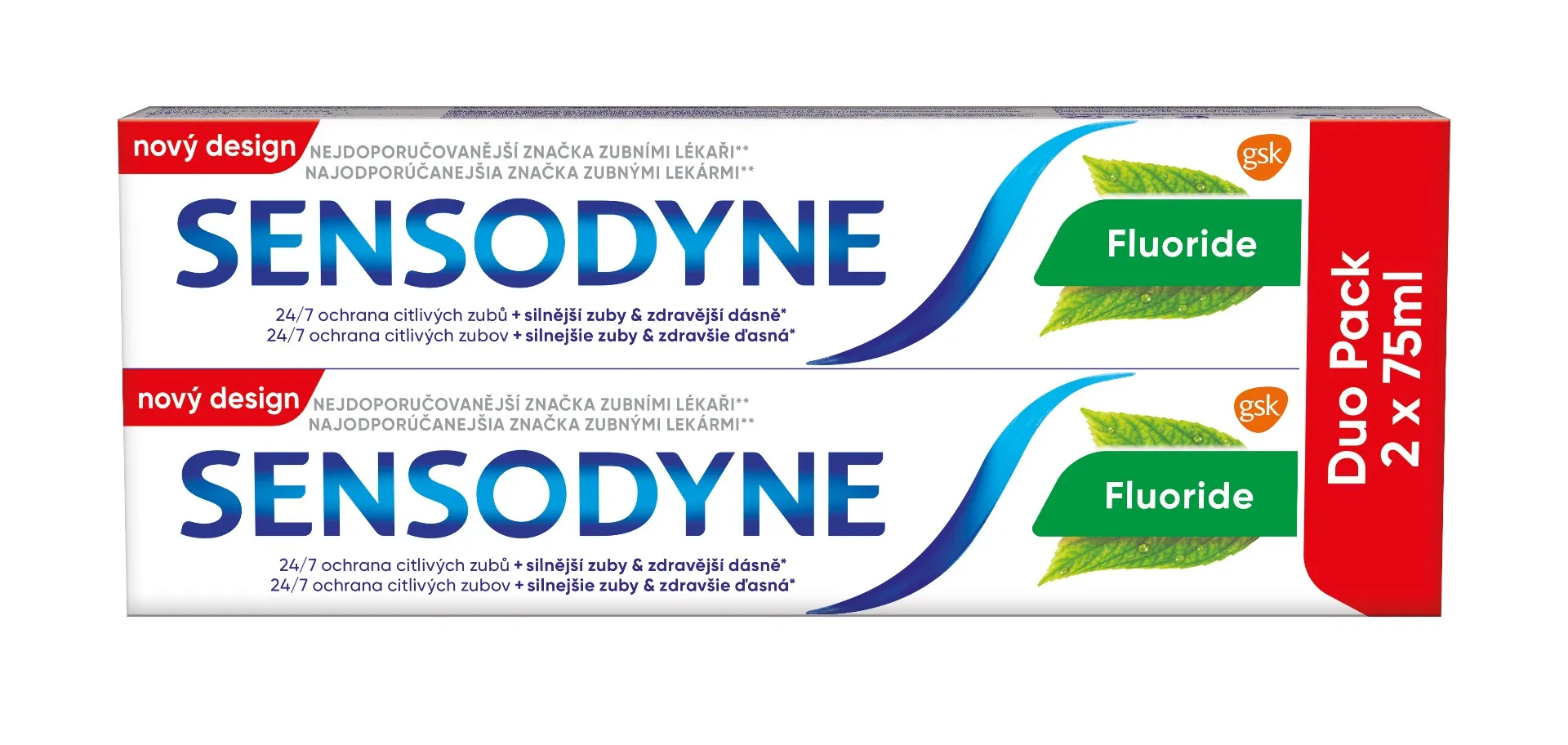 SENSODYNE Fluoride Duopack