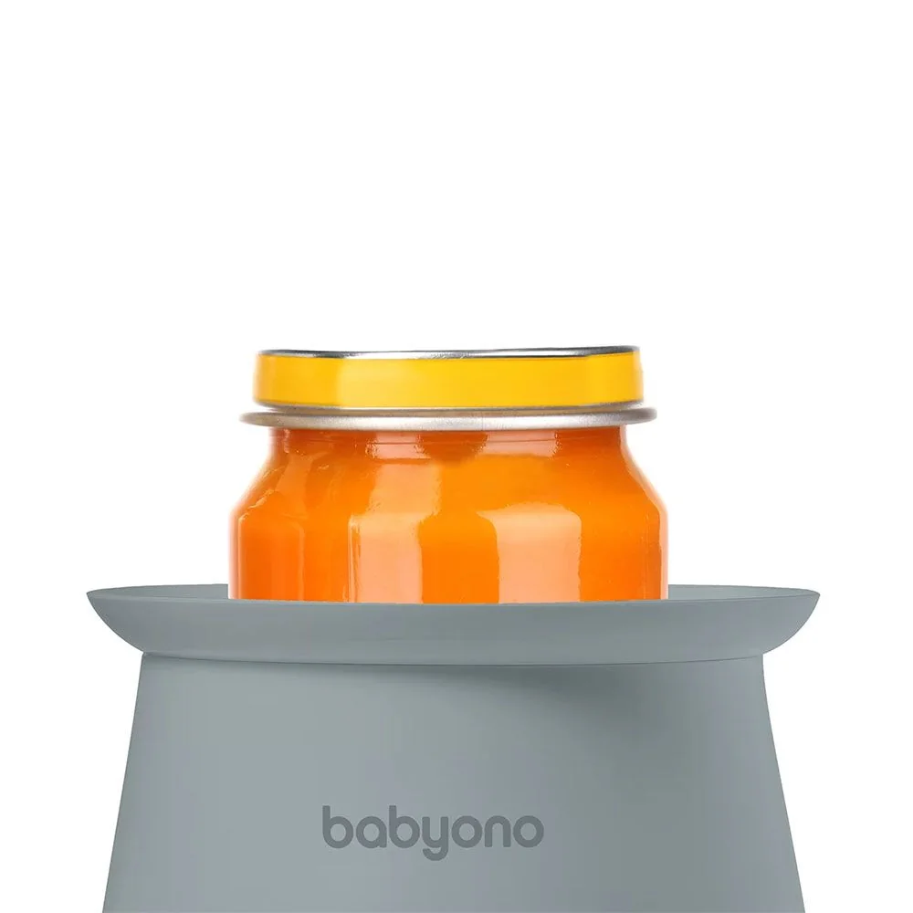 BABYONO Ohrievač a sterilizátor digitálny HONEY šedý 1×1 ks, ohrievač a sterilizátor
