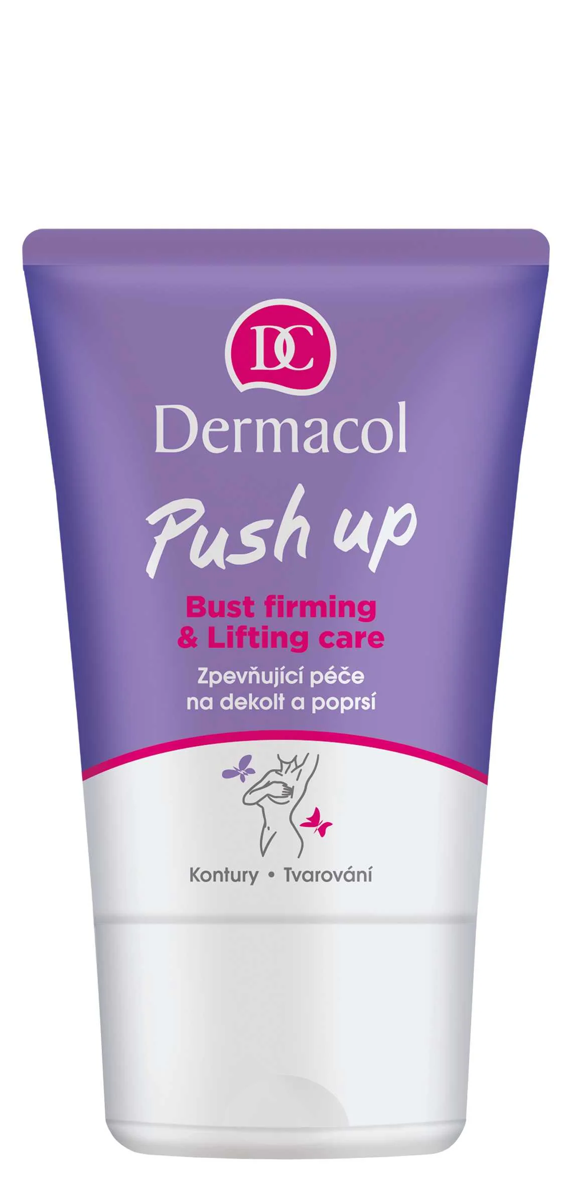 Dermacol Push up spevňujúca starostlivosť na dekolt a poprsie 1×100 ml, starostlivosť o dekolt