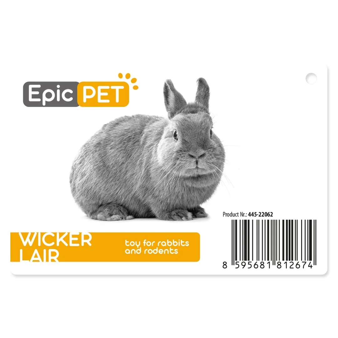 Peliešok Epic Pet papuča prútená 31cm