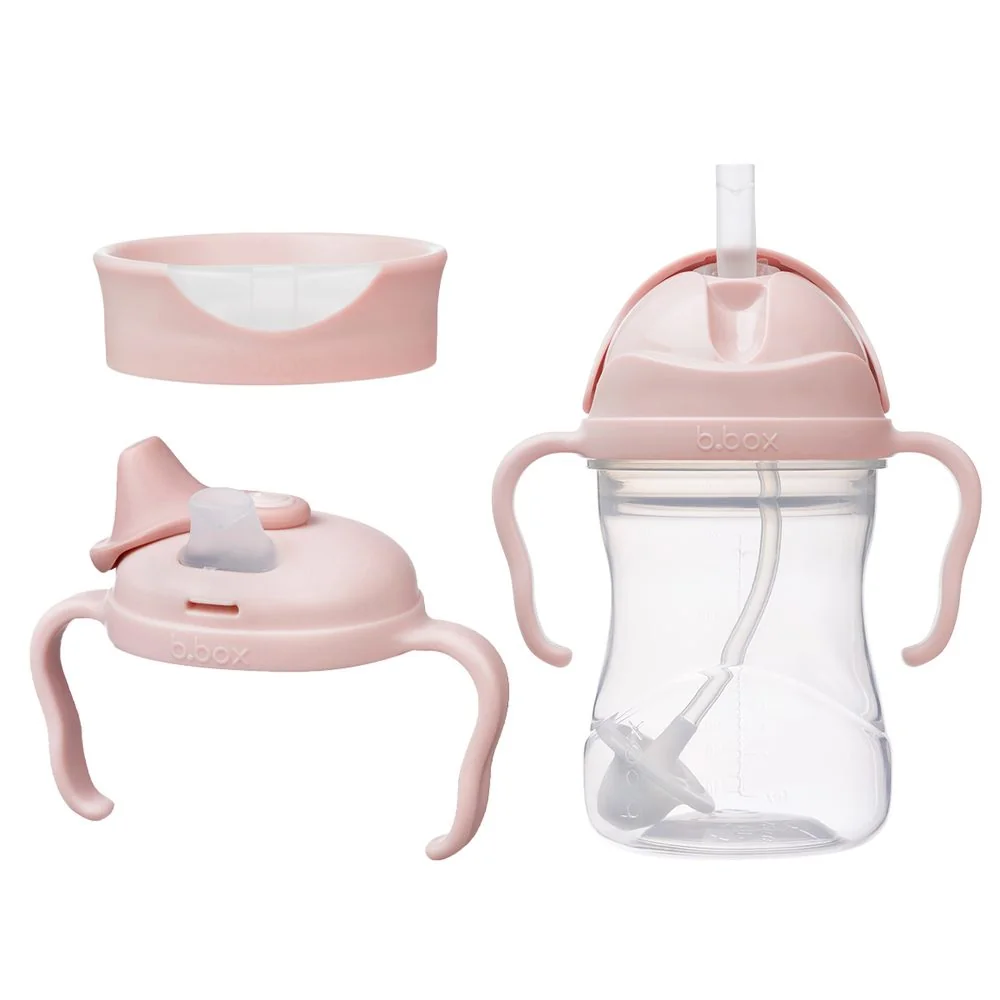 Univerzálna sada na pitie 3v1 240 ml ružová, 3 v 1, 240 ml