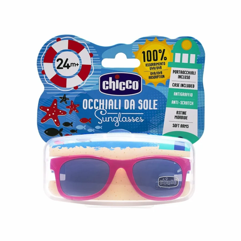 Chicco Detské slnečné okuliare MY/22 chlapec, od 24m+, transparentné
