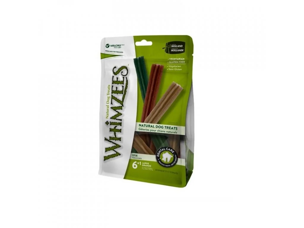 Whimzees Dental Stix L 60g 6+1ks 1×60g