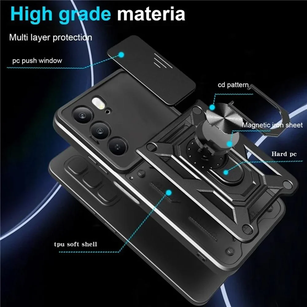 Pancierové puzdro Hybrid Armor Camshield pre Realme C75