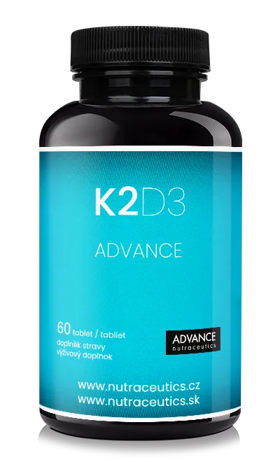 K2D3 ADVANCE 60 cps. – unikátny vitamín 1×60 tbl, výživový doplnok