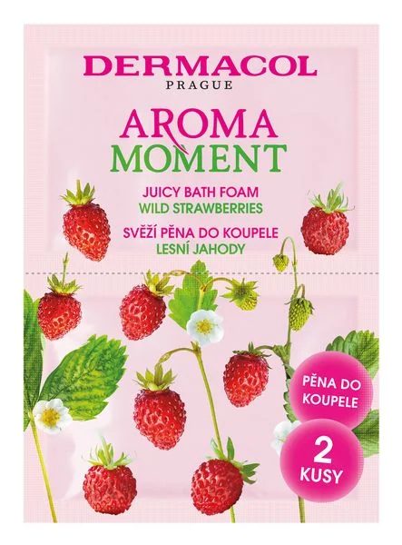 Aroma Moment pena do kúpeľa Lesná jahoda 2×15 ml, pena do kúpeľa
