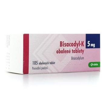 Bisakodyl-K 1×105 tbl, laxatívum