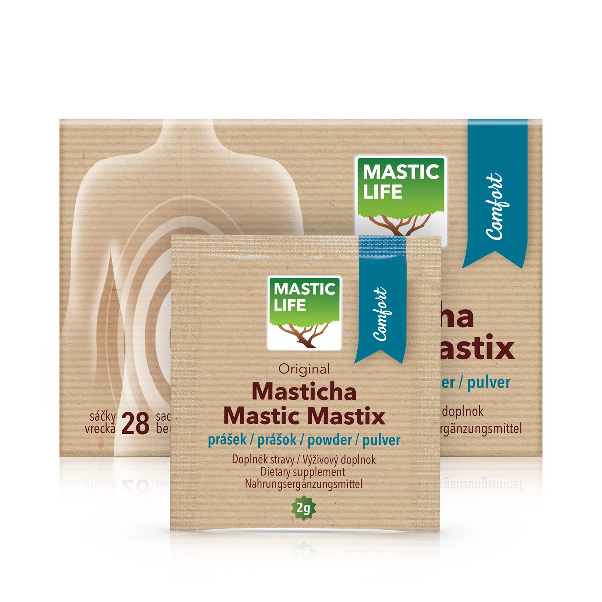 Masticlife Masticha Comfort 28 vrecúšok 1×28 ks, výživový doplnok