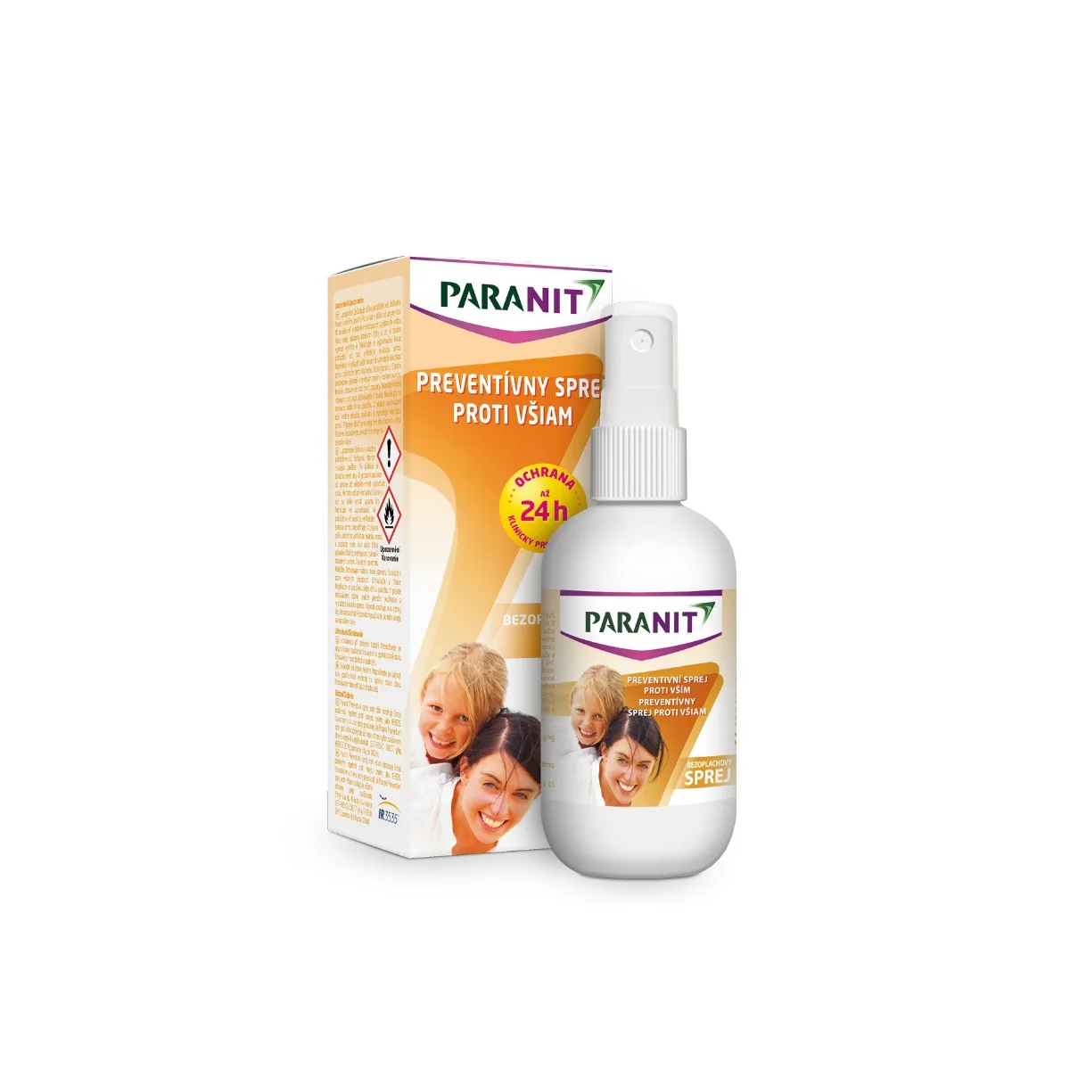 PARANIT REPELENT 1×100 ml, sprej proti všiam