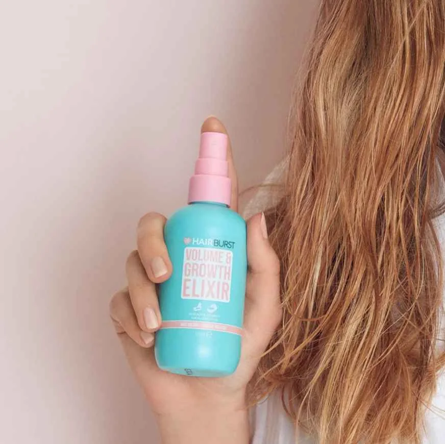 Hairburst Elixír na objem a rast vlasov 1×125 ml, elixír na objem a rast vlasov