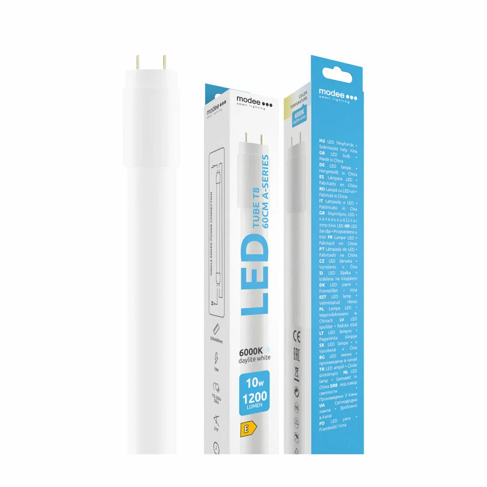 Modee Smart Lighting LED žiarovka T8 10W studená biela