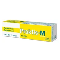 PROKTIS-M PLUS rektálna masť na hojenie rán s obsahom kyseliny hyalurónovej