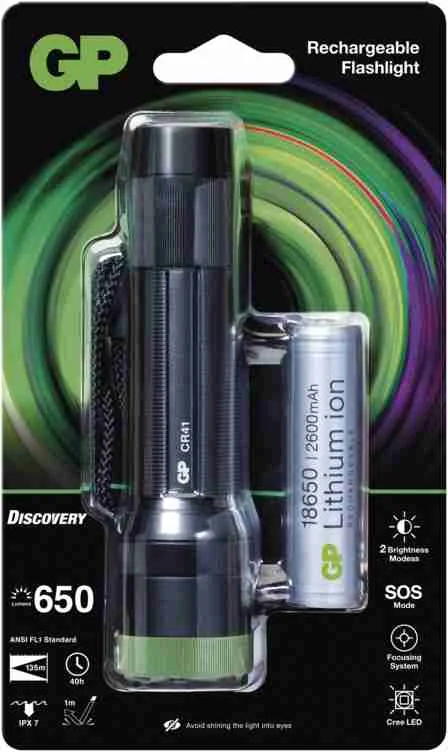 LED svietidlo GP Discovery CR41, 650 lm 1×1 ks, LED svietidlo
