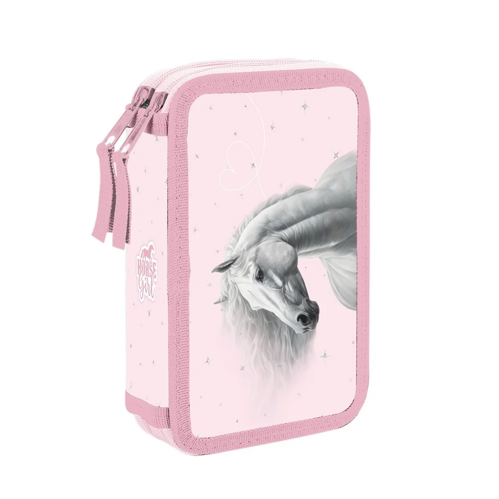 Dvojposchodový peračník Kôň Romantic 21 cm, prázdny