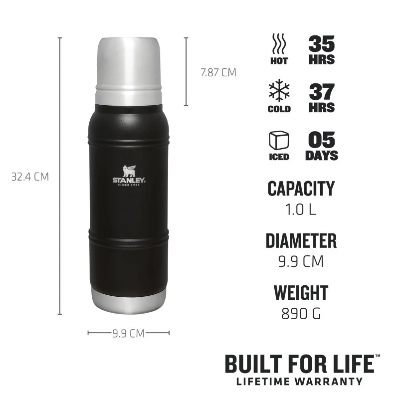 STANLEY Artisan Thermal Bottle 1.0L Black Moon