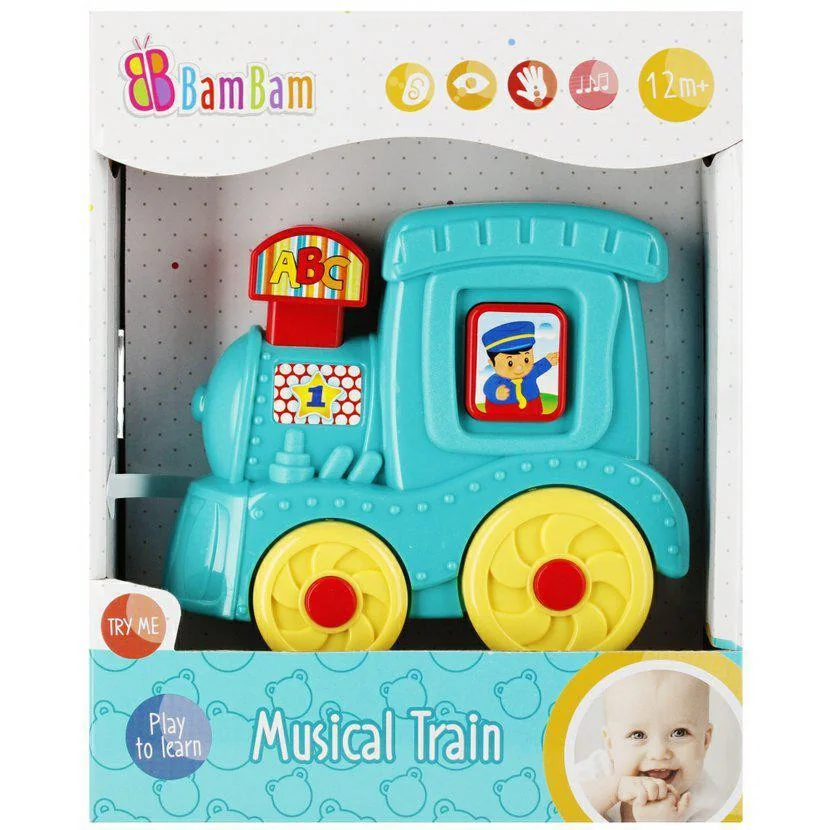 BamBam Lokomotíva hudobná 14cm 
