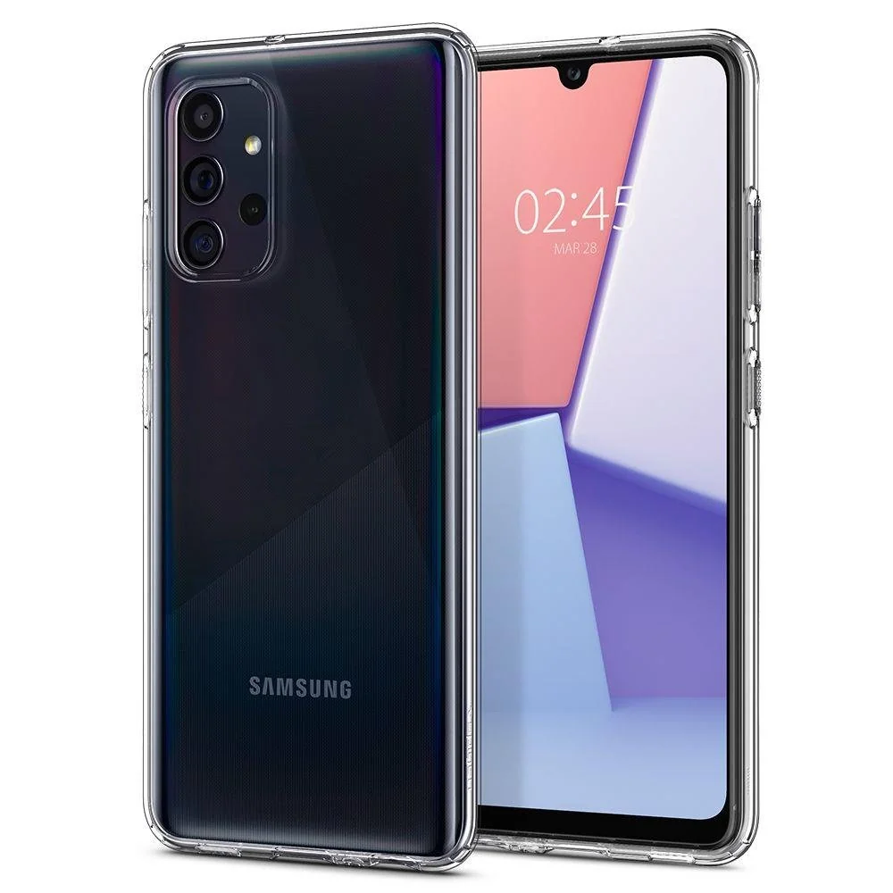 Spigen Liquid Crystal silikónový kryt na Samsung Galaxy A72, priesvitný ý