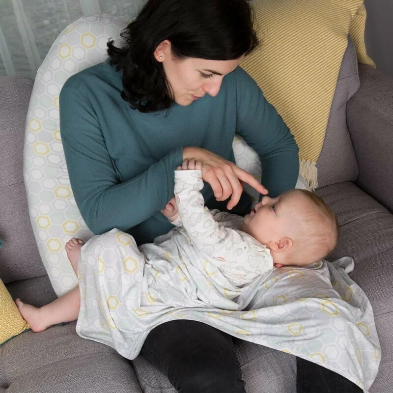 CuddleCo Comfi-Love sada bambusových prikrývok plást medu