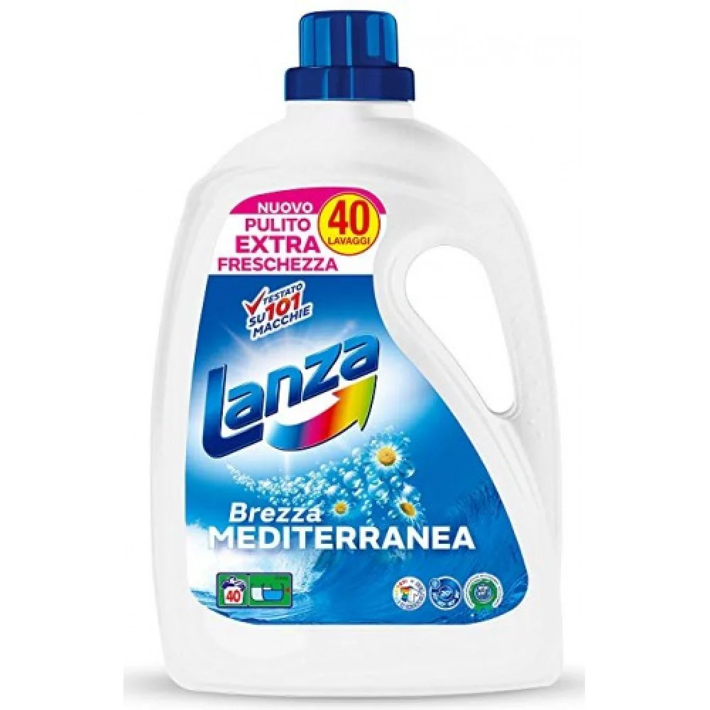 LANZA prací gél Mediterranea 2L / 40 praní Univerzálny