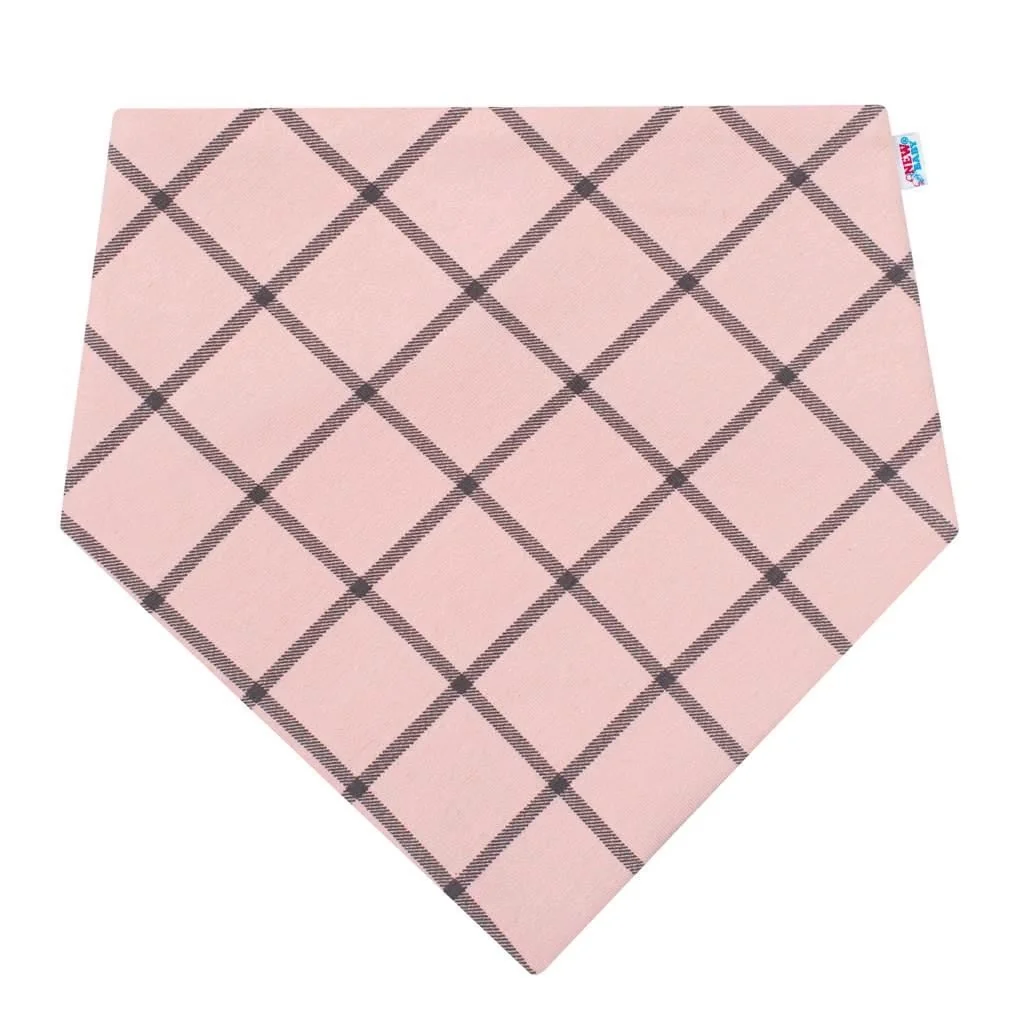 Dojčenská čiapočka s šatkou na krk  Missy ružová, vel. 86 (12-18m)