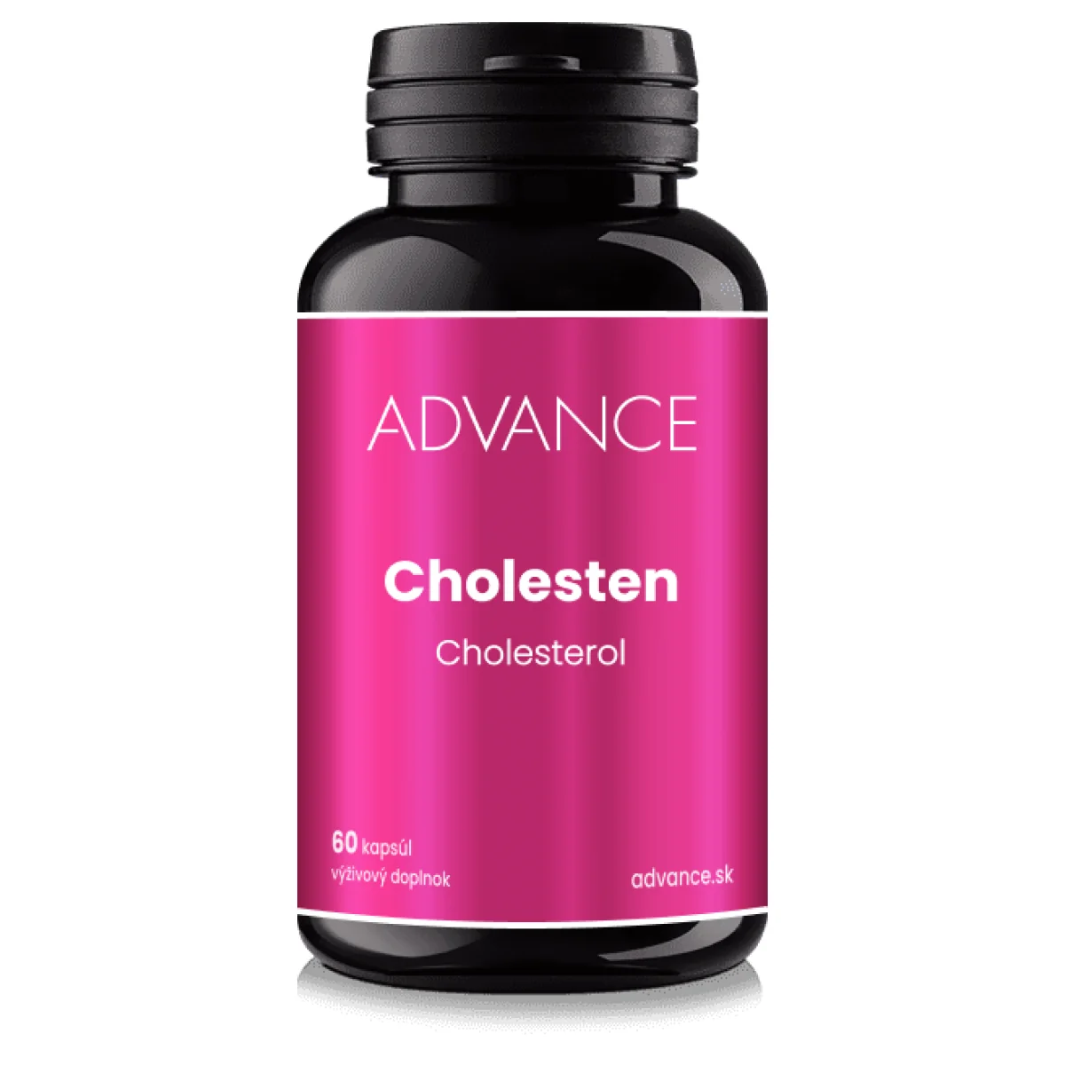 ADVANCE Cholesten 60 kapsúl - cholesterol 1×60 cps, výživový doplnok na udržanie hladiny choleserolu