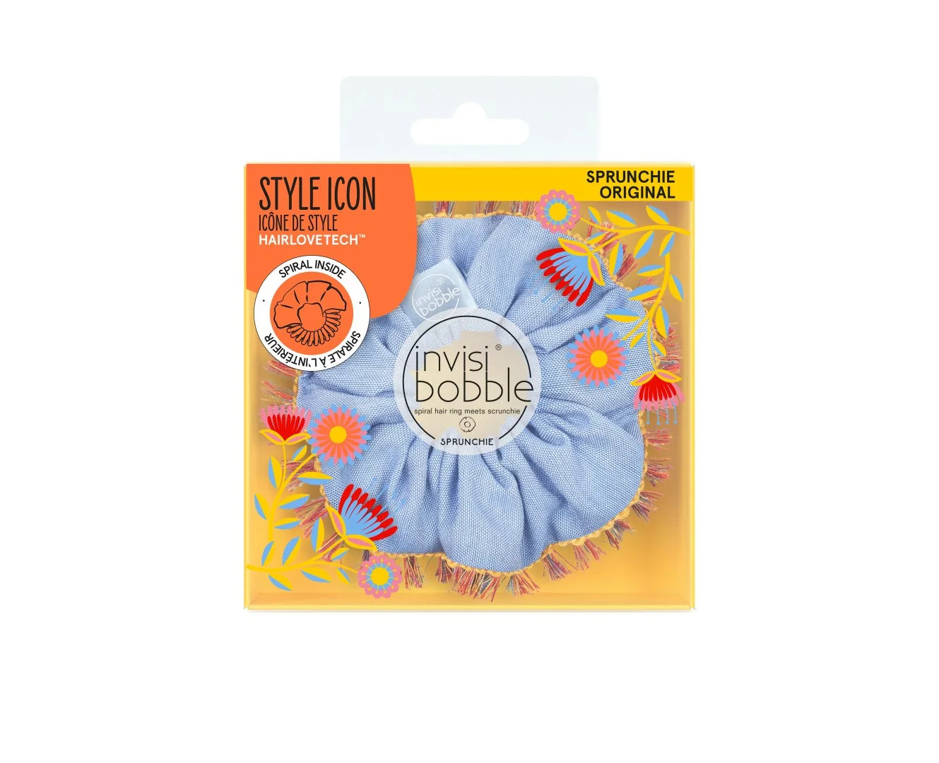 invisibobble® Flores & Bloom SPRUNCHIE Hola Lola 1×1 ks, gumička do vlasov