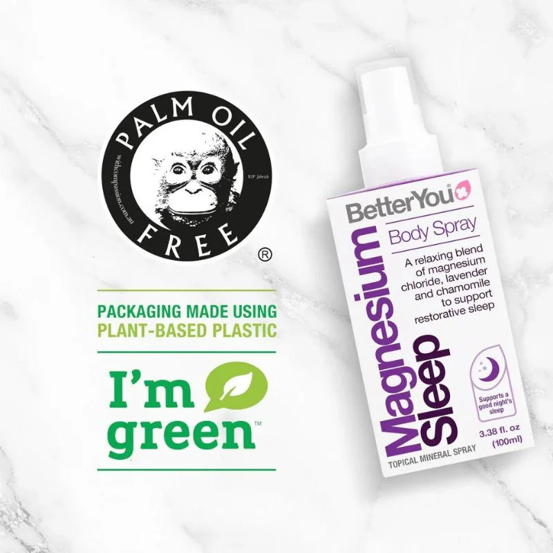 BetterYou magnéziový sprej pre lepší spánok, 100 ml