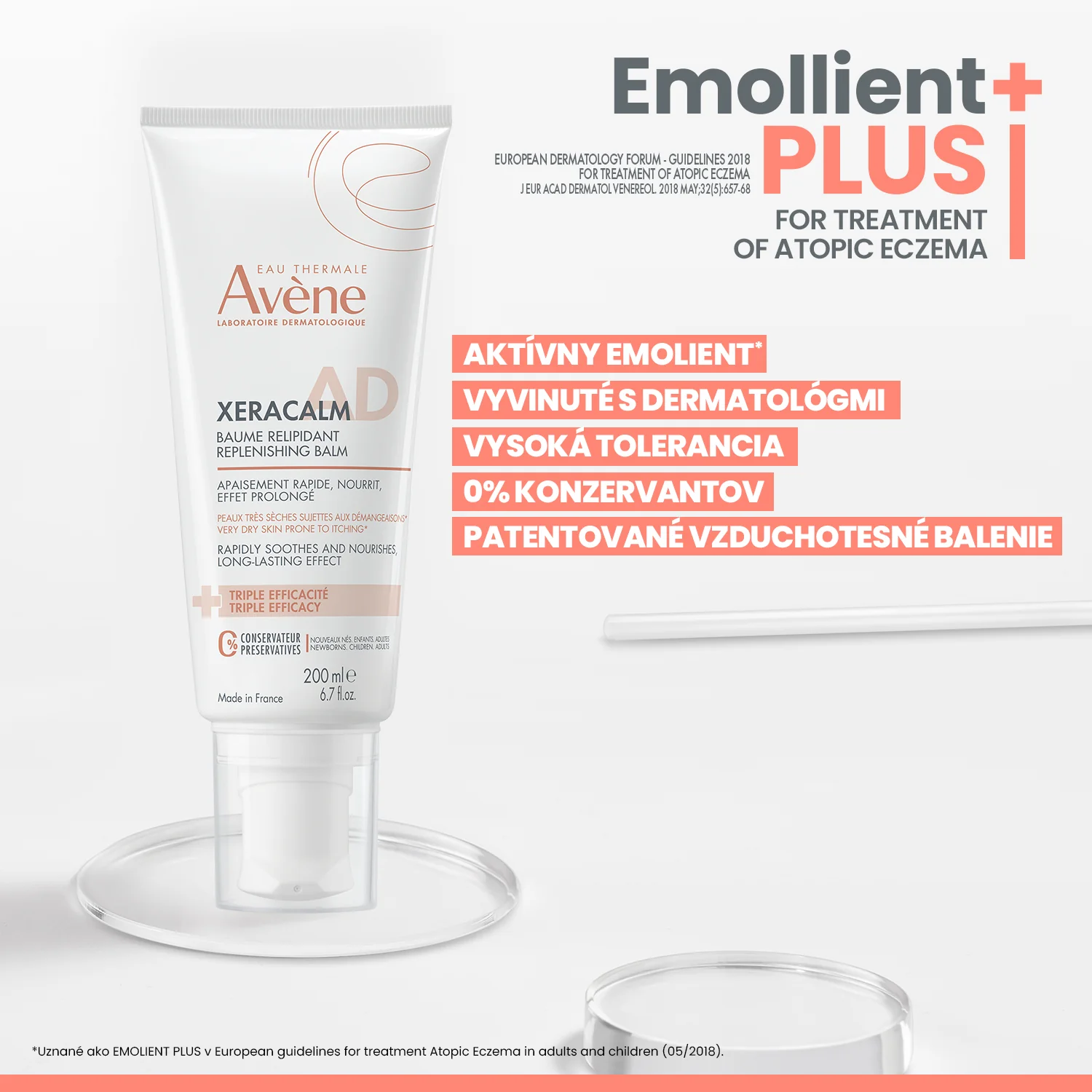 Avène XeraCalm A.D Relipidačný balzam 200 ml
