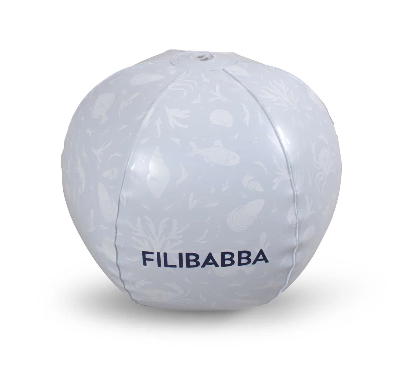 FILIBABBA Plážová lopta Nordic Ocean Mono 1×1 ks, plážová lopta