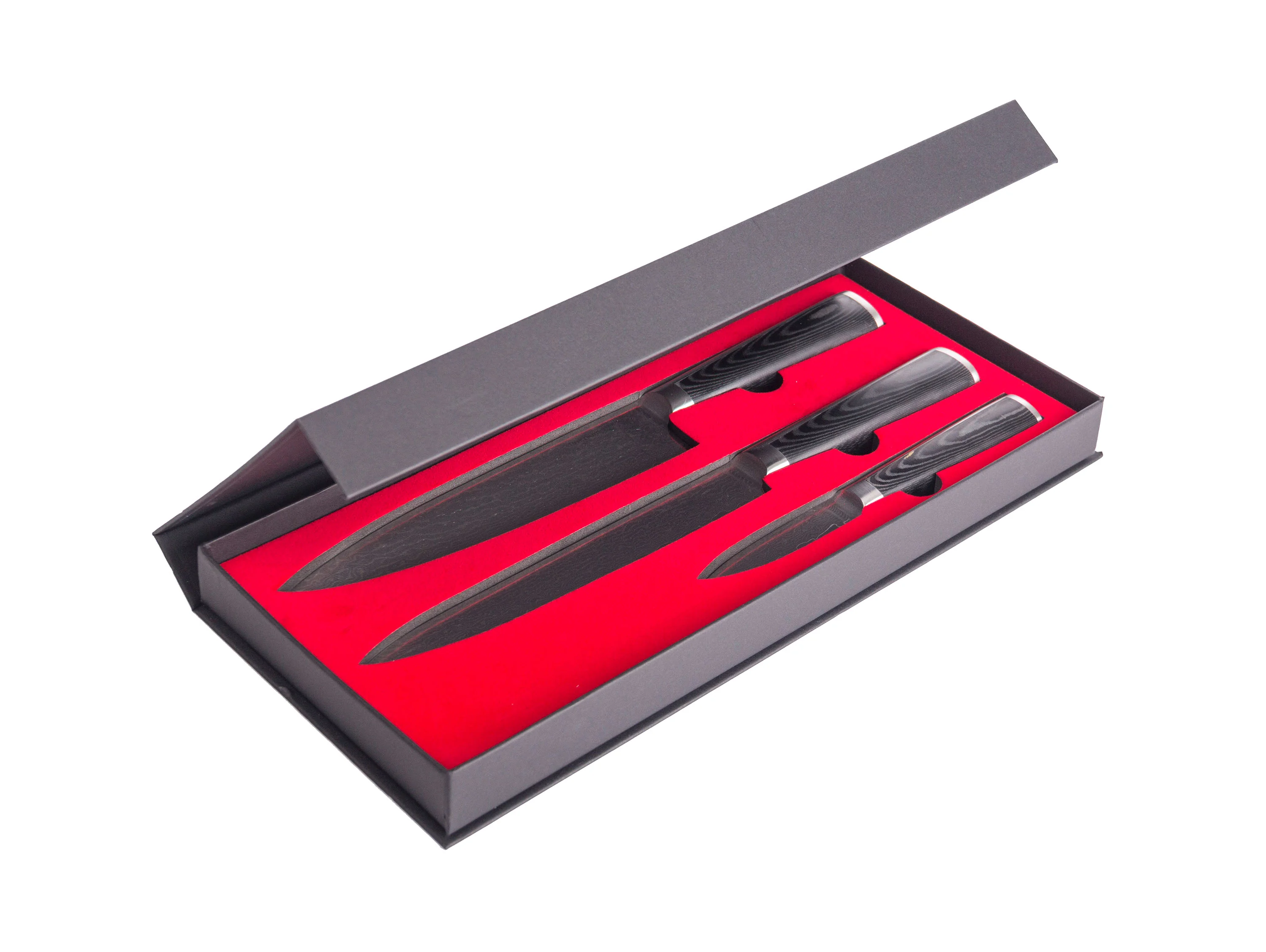 G21 Sada nožov Damascus Premium, Box, 3 ks Damascus Premium, Box, 3 ks G21-DMSP-BX3