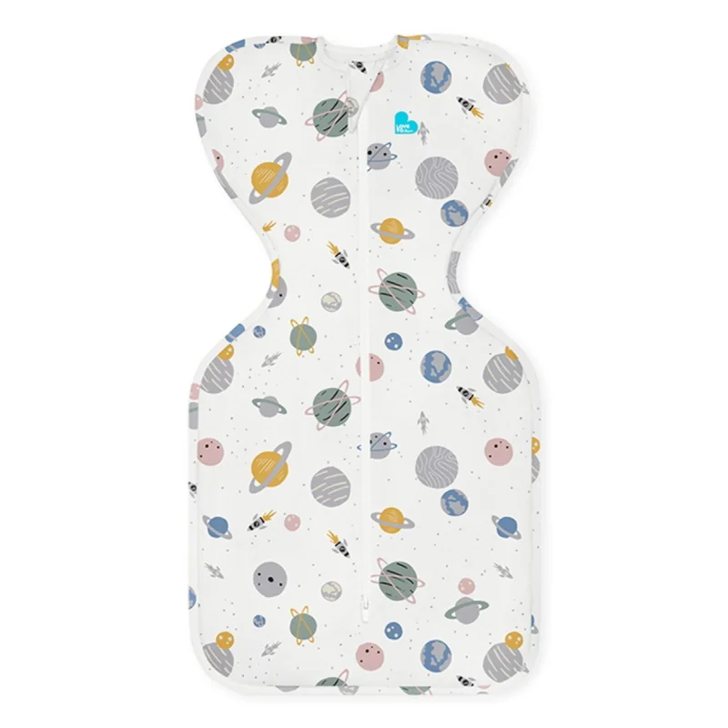 Love To Dream Swaddle UP - Zavinovačka, veľkosť S, planéty - 1  FÁZA, 0-3m, 3-6kg