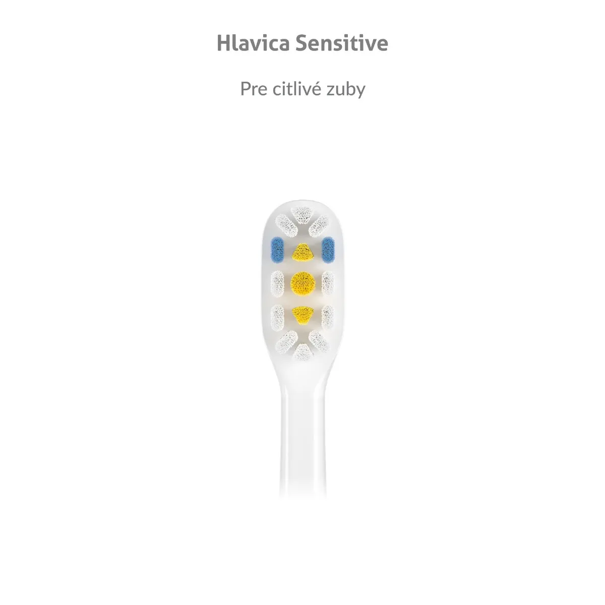 TrueLife SonicBrush UV-series heads Sensitive white 3 pack 1×3 ks, náhradné hlavice