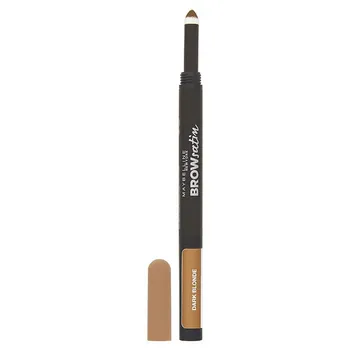 Maybelline NY Express Brow Satin Duo 01 Dark Blonde ceruzka a púder na obočie duo 1×1 ks, ceruzka a púder na obočie