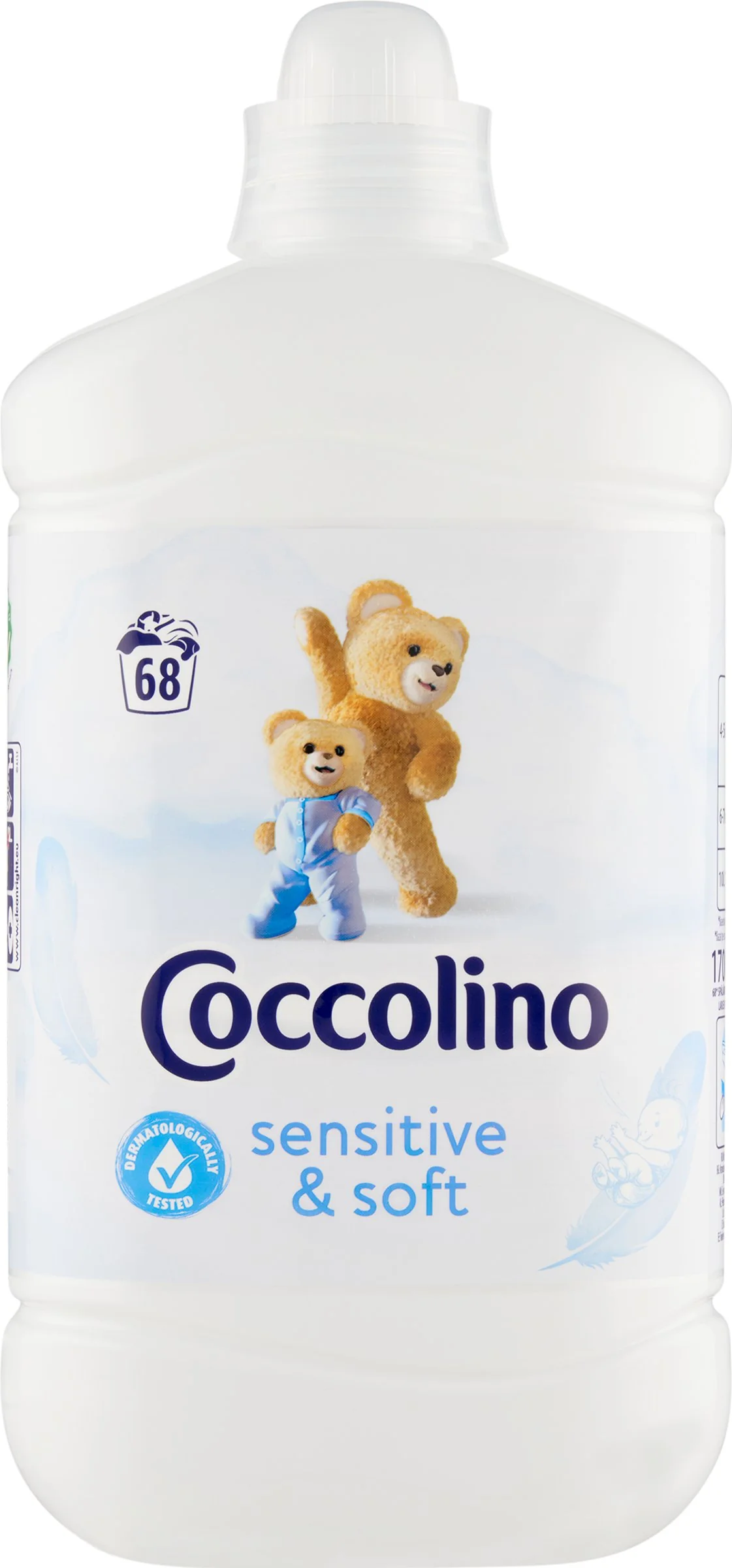 Coccolino aviváž 68PD Sensitive 1×1700 ml, aviváž