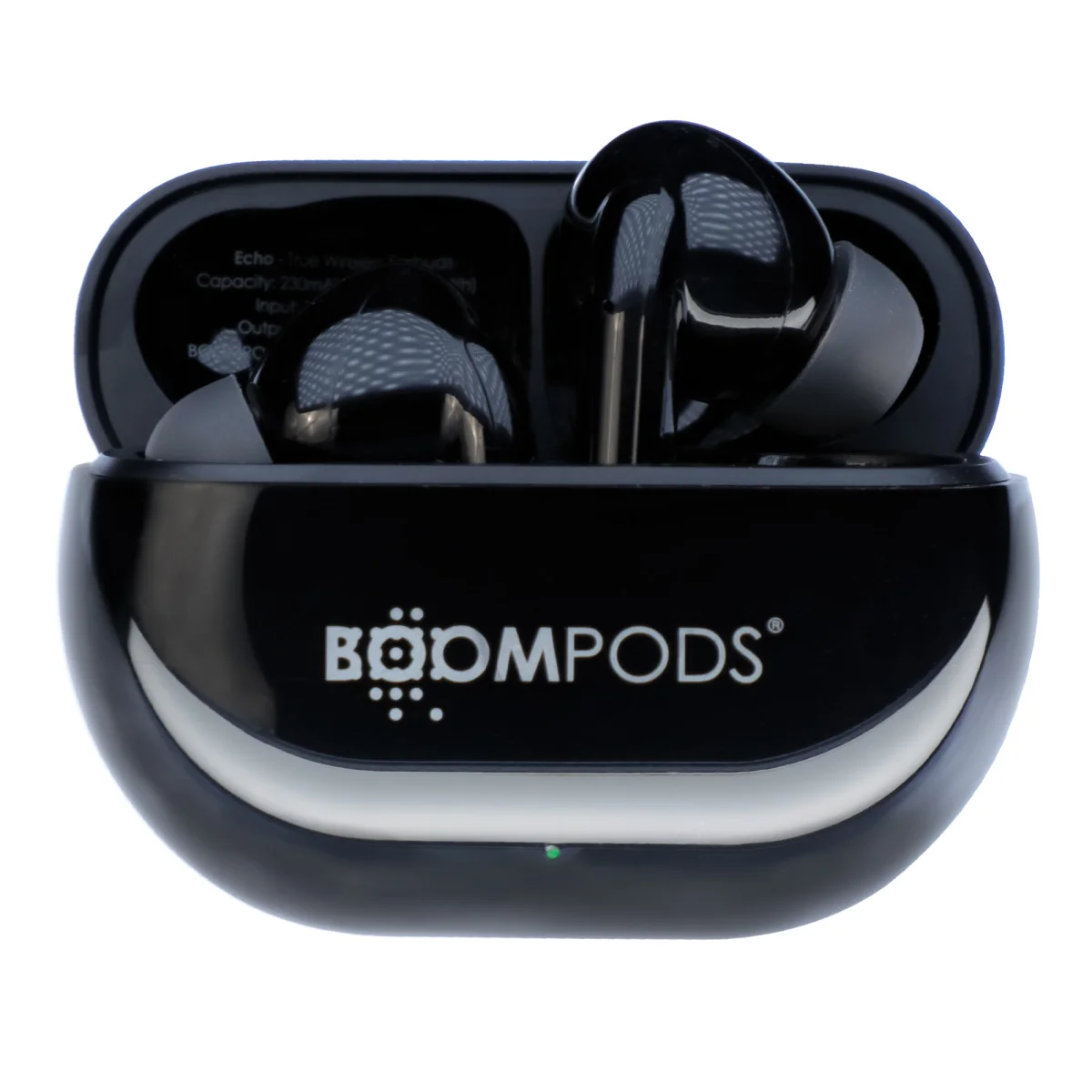 BOOMPODS echobuds bezdrôtové slúchadlá čierne