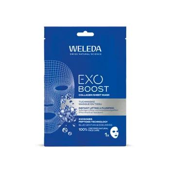 Exo Boost Kolagénová maska Modrý horec 20 ml