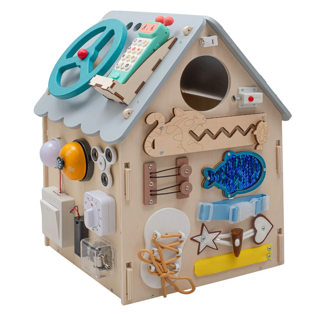 Activity Board Domček LED Montessori Baby Mix , 20C58310