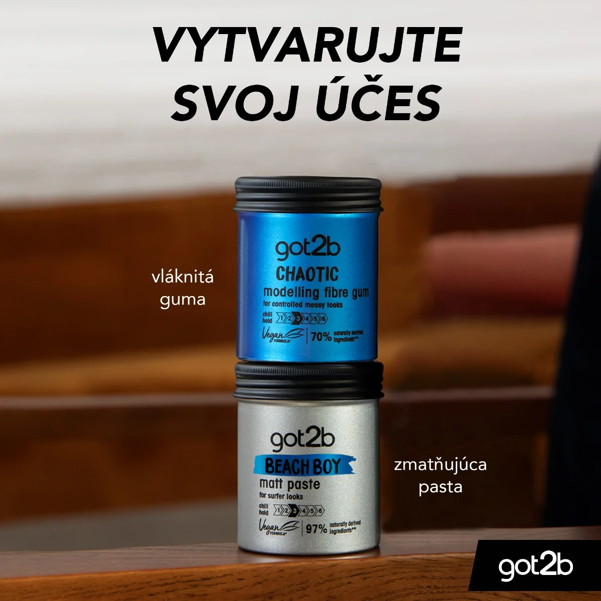 GOT2B PASTA STYL.NA VLASY BB 100ML 1×100 ml, pasta na vlasy