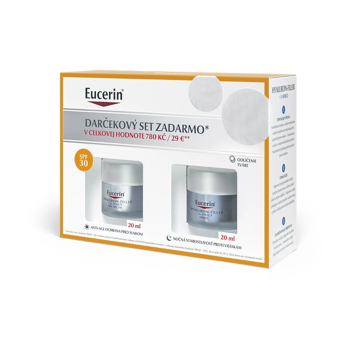 Eucerin Letný darčekový set 1×1 set, praktické balenie